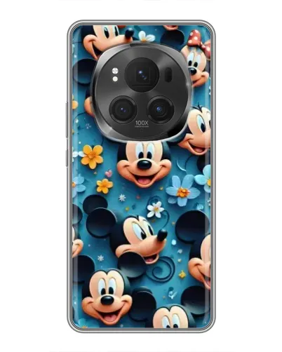 Чехол для Huawei Mate 80 RS Ultimate с картинкой «Паттерн Микки и Минни»