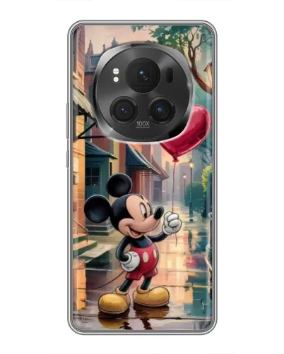 Чехол для Huawei Mate 80 RS Ultimate с картинкой «Микки и шарик-сердце»