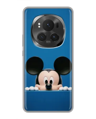 Чехол для Huawei Mate 80 RS Ultimate с картинкой «Микки выглядывает»