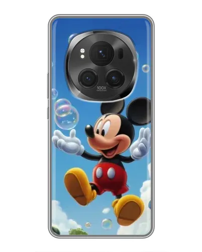 Чехол для Huawei Mate 80 RS Ultimate с картинкой «Mickey и мыльные пузыри»