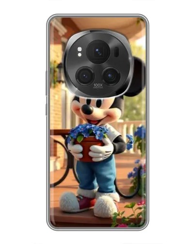 Чехол для Huawei Mate 80 RS Ultimate с картинкой «Микки садовод»