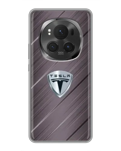 Чехол для Huawei Mate 80 RS Ultimate с картинкой «Металлическая текстура Tesla» Чехол для Huawei Mate 80 RS Ultimate с картинкой «Металлическая текстура Tesla»