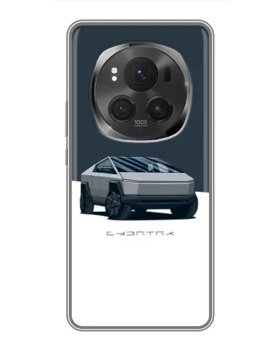 Чехол для Huawei Mate 80 RS Ultimate с картинкой «Серебристый Cybertruck Tesla» Чехол для Huawei Mate 80 RS Ultimate с картинкой «Серебристый Cybertruck Tesla»