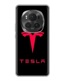 Чехол для Huawei Mate 80 RS Ultimate с картинкой «Tesla Red Logo» Чехол для Huawei Mate 80 RS Ultimate с картинкой «Tesla Red Logo»