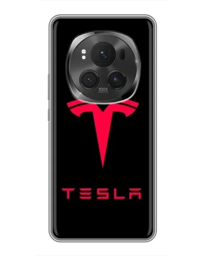 Чехол для Huawei Mate 80 RS Ultimate с картинкой «Tesla Red Logo» Чехол для Huawei Mate 80 RS Ultimate с картинкой «Tesla Red Logo»