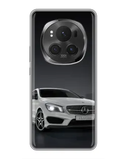 Чехол для Huawei Mate 80 RS Ultimate с картинкой «Mercedes AMG GT Silver»