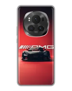 Чехол для Huawei Mate 80 RS Ultimate с картинкой «Mercedes AMG — красная линия»