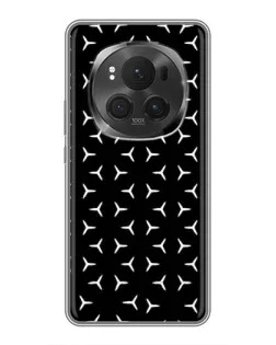 Чехол для Huawei Mate 80 RS Ultimate с картинкой «Mercedes паттерн звезд»