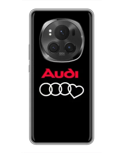 Чехол для Huawei Mate 80 RS Ultimate с картинкой «Логотип Audi Heart»