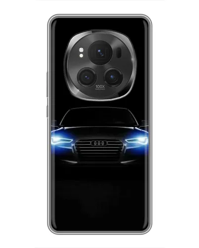 Чехол для Huawei Mate 80 RS Ultimate с картинкой «Audi в неоне»