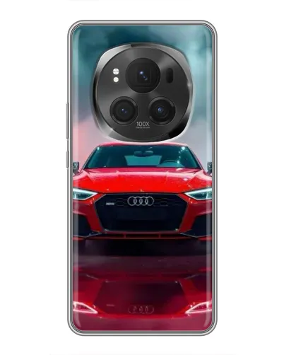 Чехол для Huawei Mate 80 RS Ultimate с картинкой «Audi RS — красный стиль»