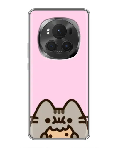 Чехол для Huawei Mate 80 RS Ultimate с картинкой «Pusheen и печенье» Чехол для Huawei Mate 80 RS Ultimate с картинкой «Pusheen и печенье»