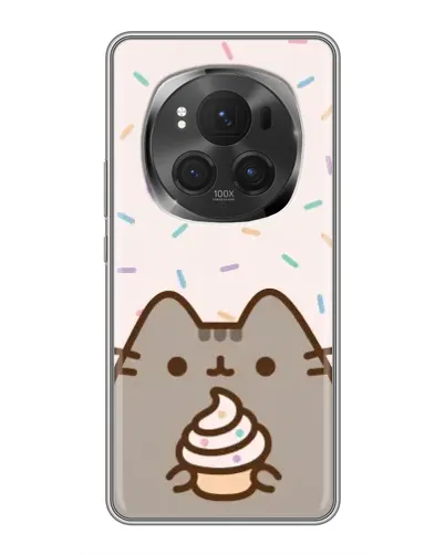 Чехол для Huawei Mate 80 RS Ultimate с картинкой «Пушин с кексом» Чехол для Huawei Mate 80 RS Ultimate с картинкой «Пушин с кексом»