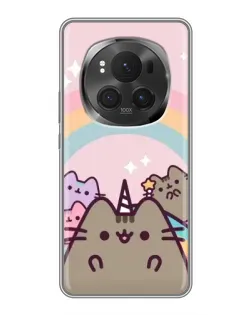 Чехол для Huawei Mate 80 RS Ultimate с картинкой «Единорог Pusheen»