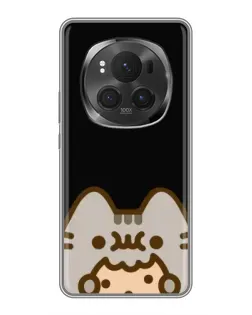 Чехол для Huawei Mate 80 RS Ultimate с картинкой «Пушин на черном»