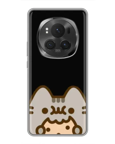 Чехол для Huawei Mate 80 RS Ultimate с картинкой «Пушин на черном» Чехол для Huawei Mate 80 RS Ultimate с картинкой «Пушин на черном»