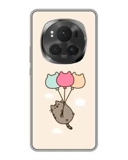 Чехол для Huawei Mate 80 RS Ultimate с картинкой «Пушин на шариках»