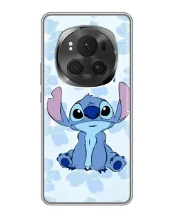 Чехол для Huawei Mate 80 RS Ultimate с картинкой «Stitch среди цветов»