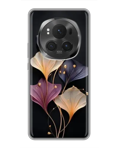 Чохол для Huawei Mate 80 RS Ultimate з картинкою «Лілові квіти грації»