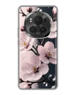 Чохол для Huawei Mate 80 RS Ultimate з картинкою «Ніжня сакура та краплі» Чохол для Huawei Mate 80 RS Ultimate з картинкою «Ніжня сакура та краплі»