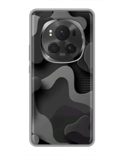 Чехол для Huawei Mate 80 RS Ultimate с картинкой «Темный абстрактный камуфляж»