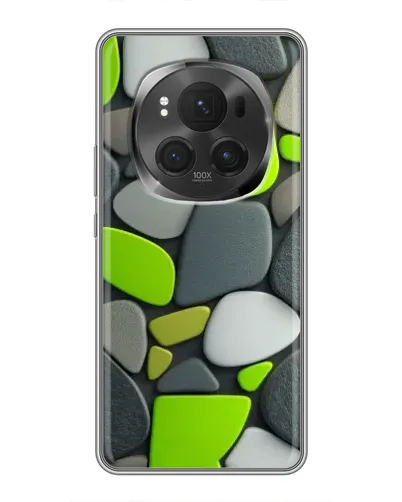 Чехол для Huawei Mate 80 RS Ultimate с картинкой «Яркая неоновая галька»