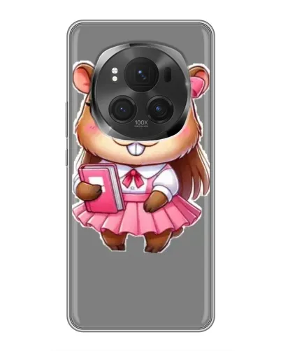 Чехол для Huawei Mate 80 RS Ultimate с картинкой «Девочка капибара» Чехол для Huawei Mate 80 RS Ultimate с картинкой «Девочка капибара»