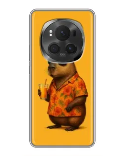 Чехол для Huawei Mate 80 RS Ultimate с картинкой «Капибара на отдыхе»