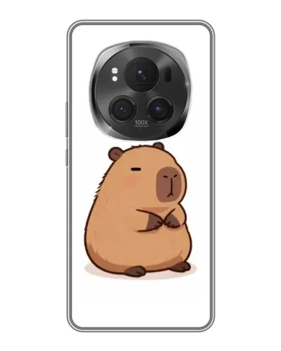 Чехол для Huawei Mate 80 RS Ultimate с картинкой «Толстенькая капибара» Чехол для Huawei Mate 80 RS Ultimate с картинкой «Толстенькая капибара»