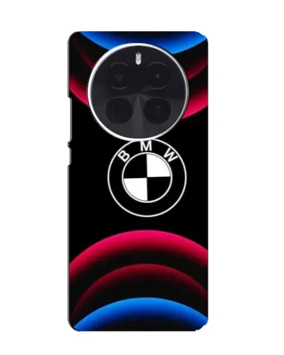 Чохол для Huawei Mate 80 з картинкою «Логотип BMW та неонові дуги»