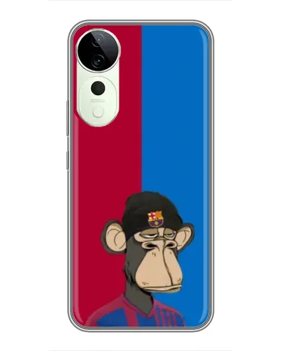 Чехол для Huawei nova 14 Energy с картинкой «Bored Ape — фанат Барсы»