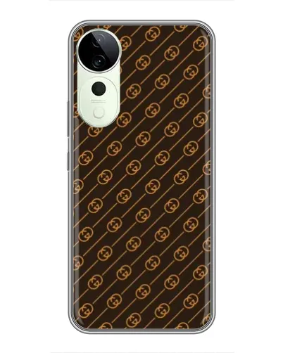 Чехол для Huawei nova 14 Energy с картинкой «Gucci — золотые диагонали» Чехол для Huawei nova 14 Energy с картинкой «Gucci — золотые диагонали»