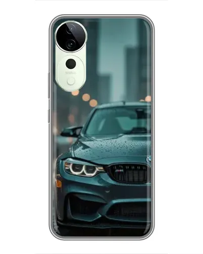 Чехол для Huawei nova 14 Energy с картинкой «BMW в огнях города» Чехол для Huawei nova 14 Energy с картинкой «BMW в огнях города»