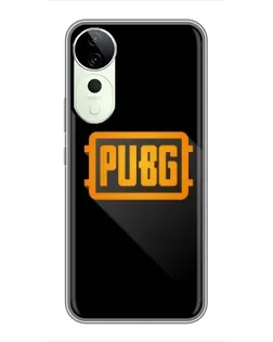 Чехол для Huawei nova 14 Energy с картинкой «PUBG — рамка лого»