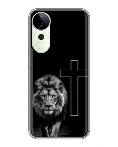 Чехол для Huawei nova 14 Energy с картинкой «Лев и Крест»