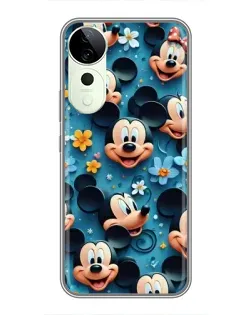 Чехол для Huawei nova 14 Energy с картинкой «Паттерн Микки и Минни»