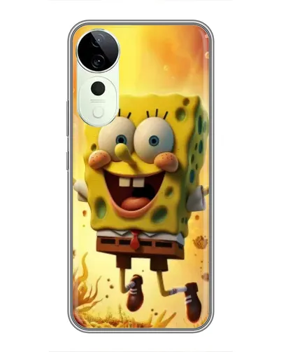 Чехол для Huawei nova 14 Energy с картинкой «Губка Боб прыгает»