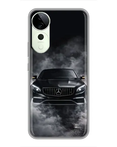 Чехол для Huawei nova 14 Energy с картинкой «Mercedes в дыму»