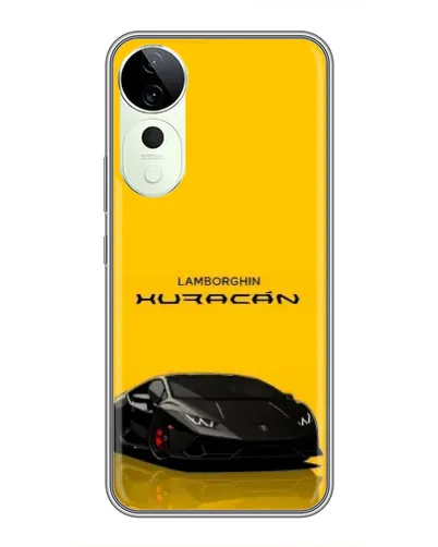 Чехол для Huawei nova 14 Energy с картинкой «Lamborghini Huracan черный»