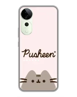 Чехол для Huawei nova 14 Energy с картинкой «Pusheen логотип»