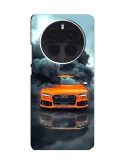 Чохол для Huawei Nova 14i з картинкою «Audi у хмарах диму»