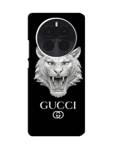 Чехол для Huawei nova 16 Pro с картинкой «Gucci — серебряный лев» Чехол для Huawei nova 16 Pro с картинкой «Gucci — серебряный лев»