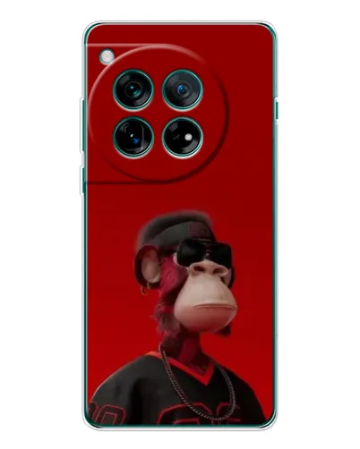 Чехол для Huawei nova 16 Ultra с картинкой «Bored Ape в красном»
