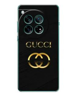 Чохол для Huawei nova 16 Ultra з картинкою «Золотий логотип Gucci»