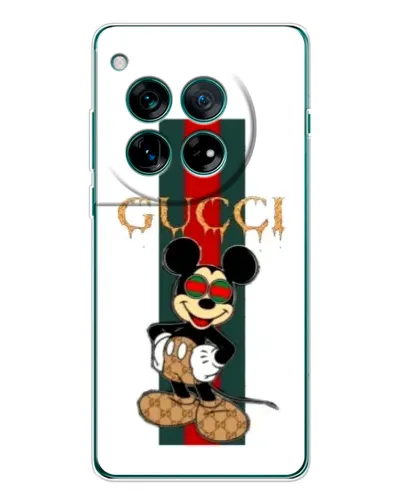 Чохол для Huawei nova 16 Ultra з картинкою «Міккі Маус Gucci — смуги»