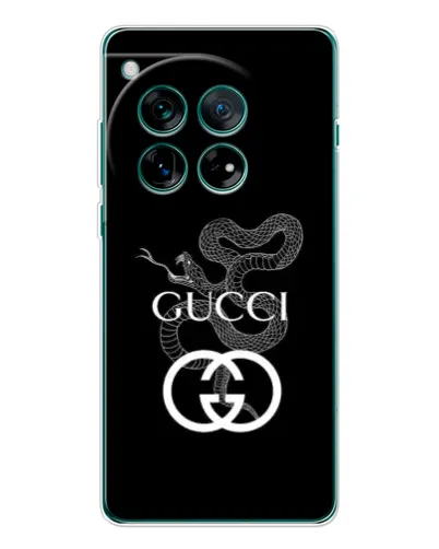 Чохол для Huawei nova 16 Ultra з картинкою «Gucci — срібна змія»