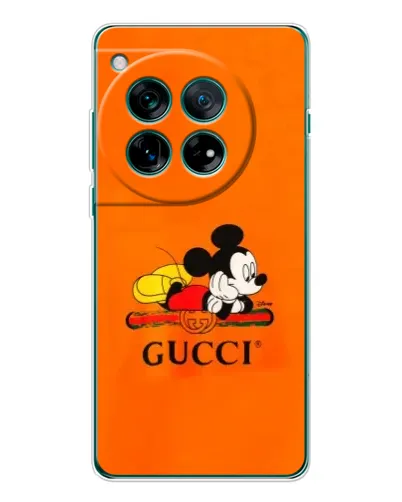 Чехол для Huawei nova 16 Ultra с картинкой «Микки Маус Gucci — оранж» Чехол для Huawei nova 16 Ultra с картинкой «Микки Маус Gucci — оранж»