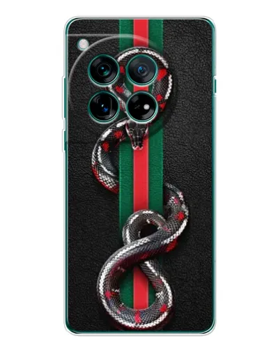 Чехол для Huawei nova 16 Ultra с картинкой «Gucci — змея на полосе» Чехол для Huawei nova 16 Ultra с картинкой «Gucci — змея на полосе»