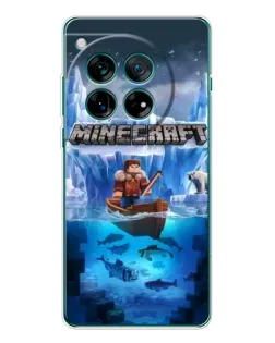 Чехол для Huawei nova 16 Ultra с картинкой «Minecraft ледяной мир»