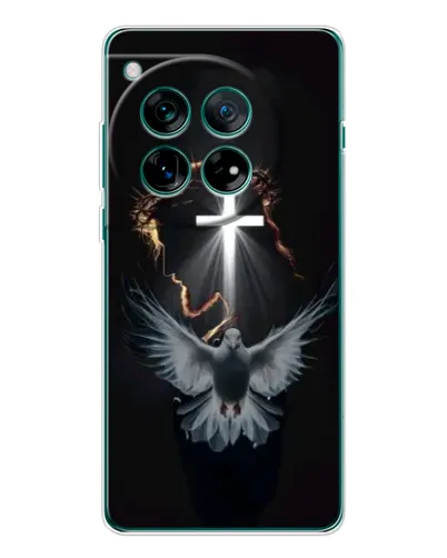 Чехол для Huawei nova 16 Ultra с картинкой «Голубь и Свет» Чехол для Huawei nova 16 Ultra с картинкой «Голубь и Свет»